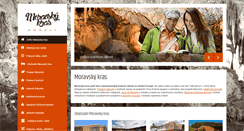 Desktop Screenshot of moravskykras.net